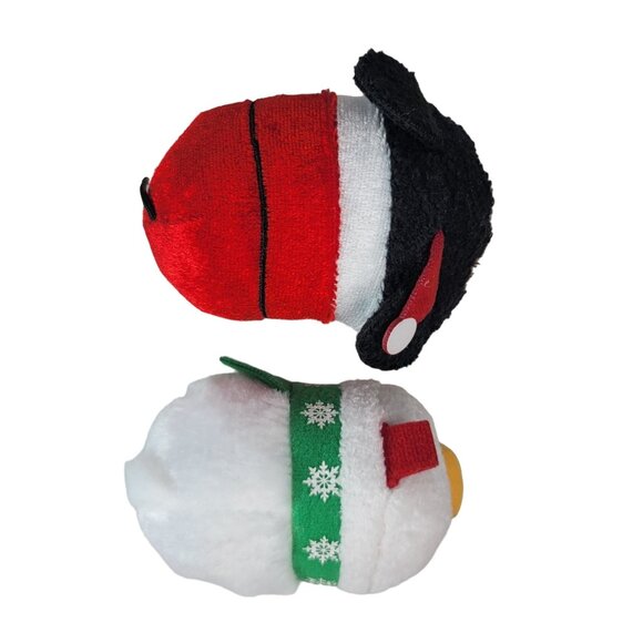 Disney Mini Plush 3.5" Christmas Mickey Mouse Donald Duck Stackable Tsum Tsum - Picture 6 of 8